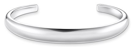 Thomas Sabo Sterling Silver Timeless Bangle Bracelet