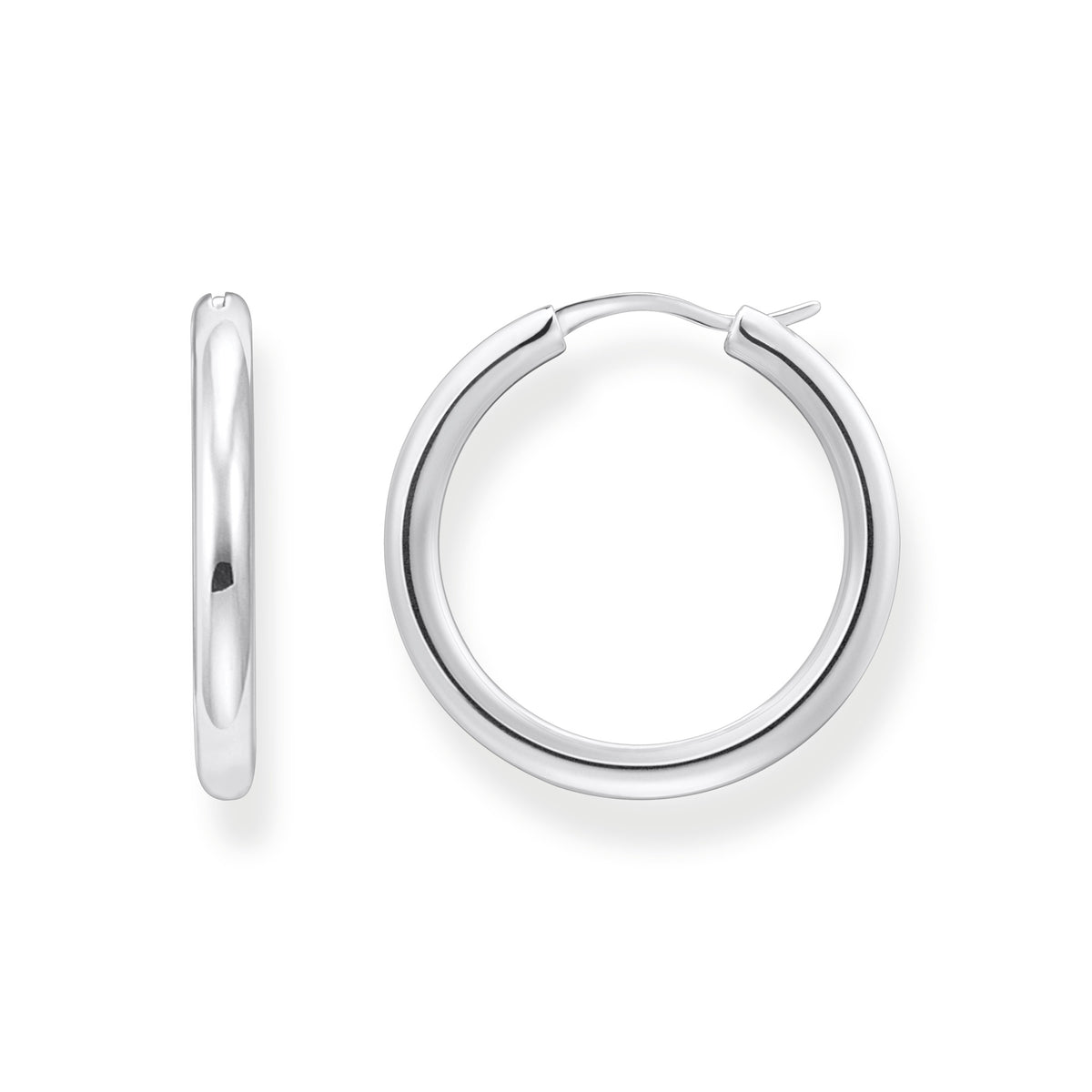 Thomas Sabo Sterling Silver Hoop Earrings - 20mm