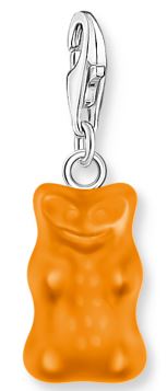 Thomas Sabo Sterling Silver Orange Haribo Charm