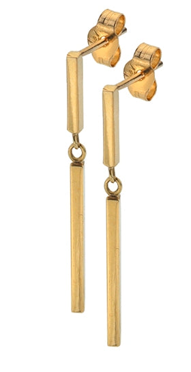 9ct Yellow Gold Ball Drop Earrings