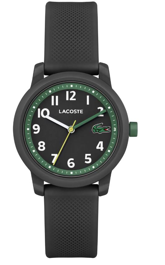 Lacoste Children's 12.12 Black And Green Watch - 33mm