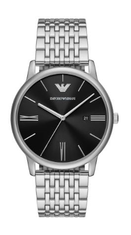 Emporio Armani Ladies Gianni T-Bar Gold Watch Bracelet Watch