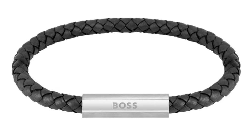 BOSS Mens Three Hand Black 42mm Watch