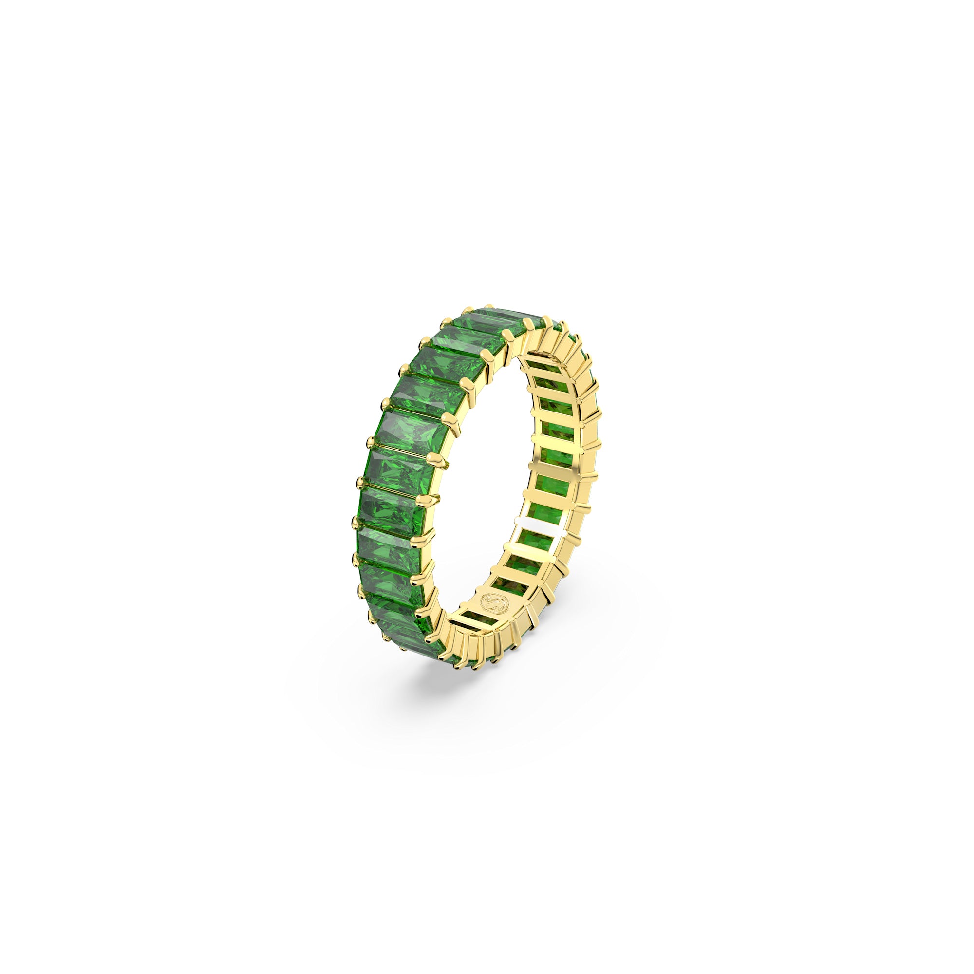 Swarovski Matrix Ring BC Green CRY/GOS - 58