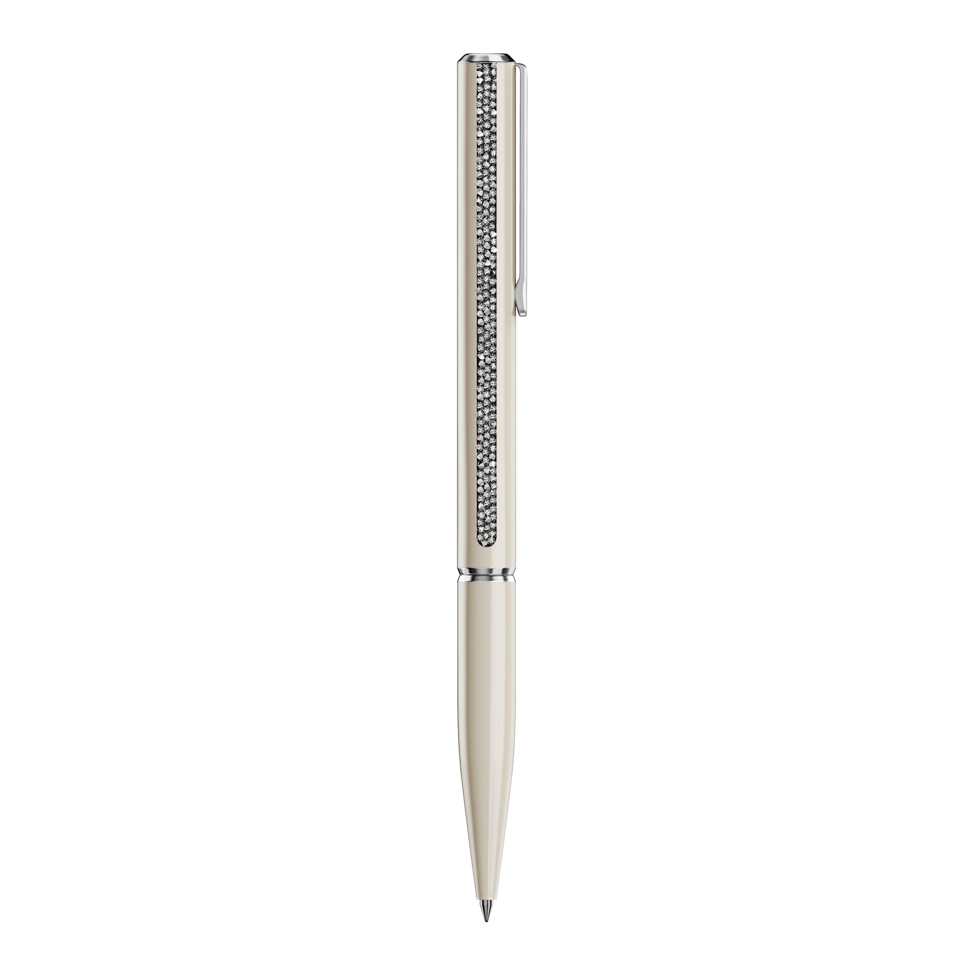Swarovski Crystal Shimmer Glide Ballpoint Pen - Chrome Plated