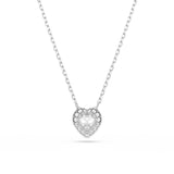 Swarovski Ariana Grande SS25 Capsule Angelic Set - Rhodium Plated - White Jewellery Sets Necklace