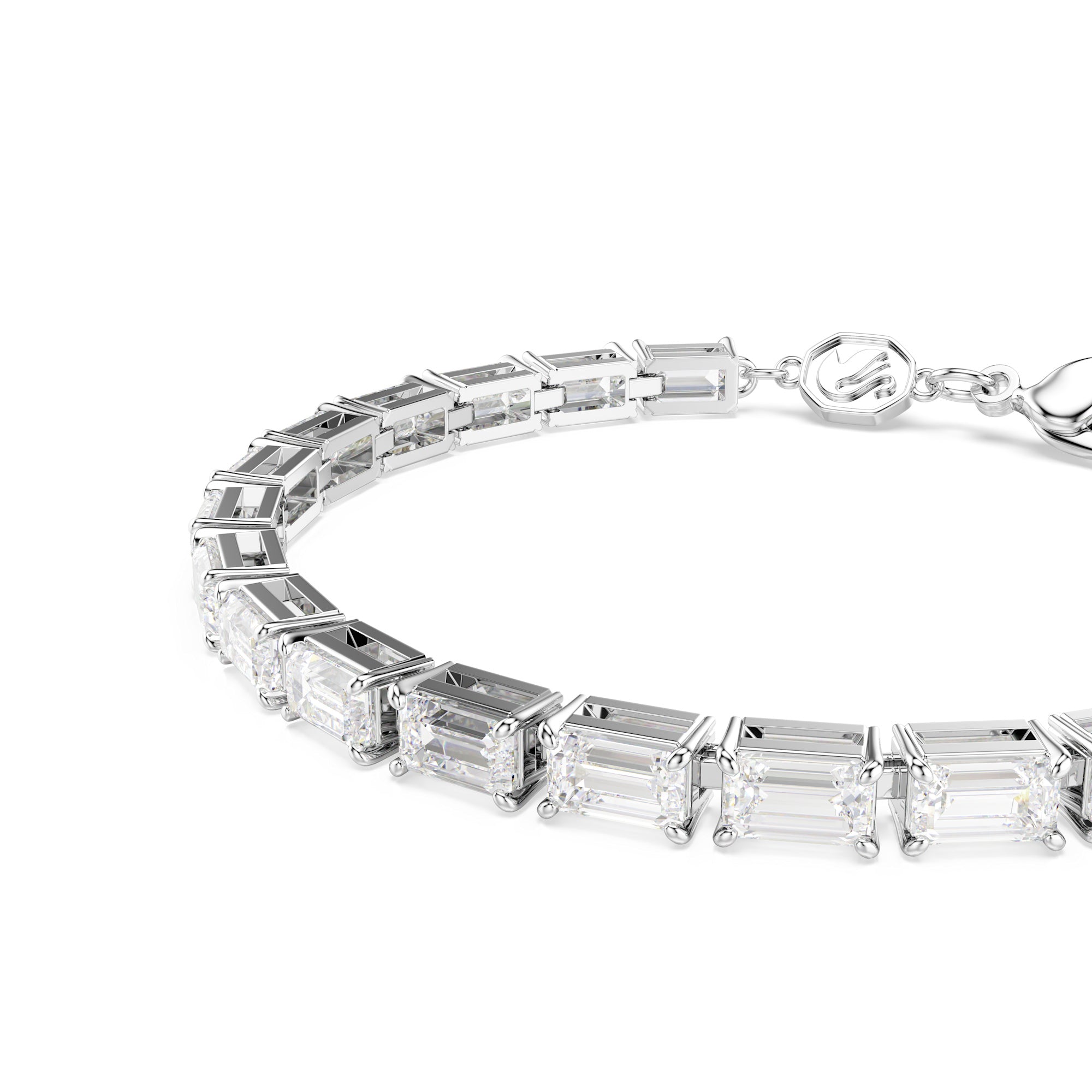 Swarovski Matrix Tennis Bclt BC CRY/RHS - M Bracelet