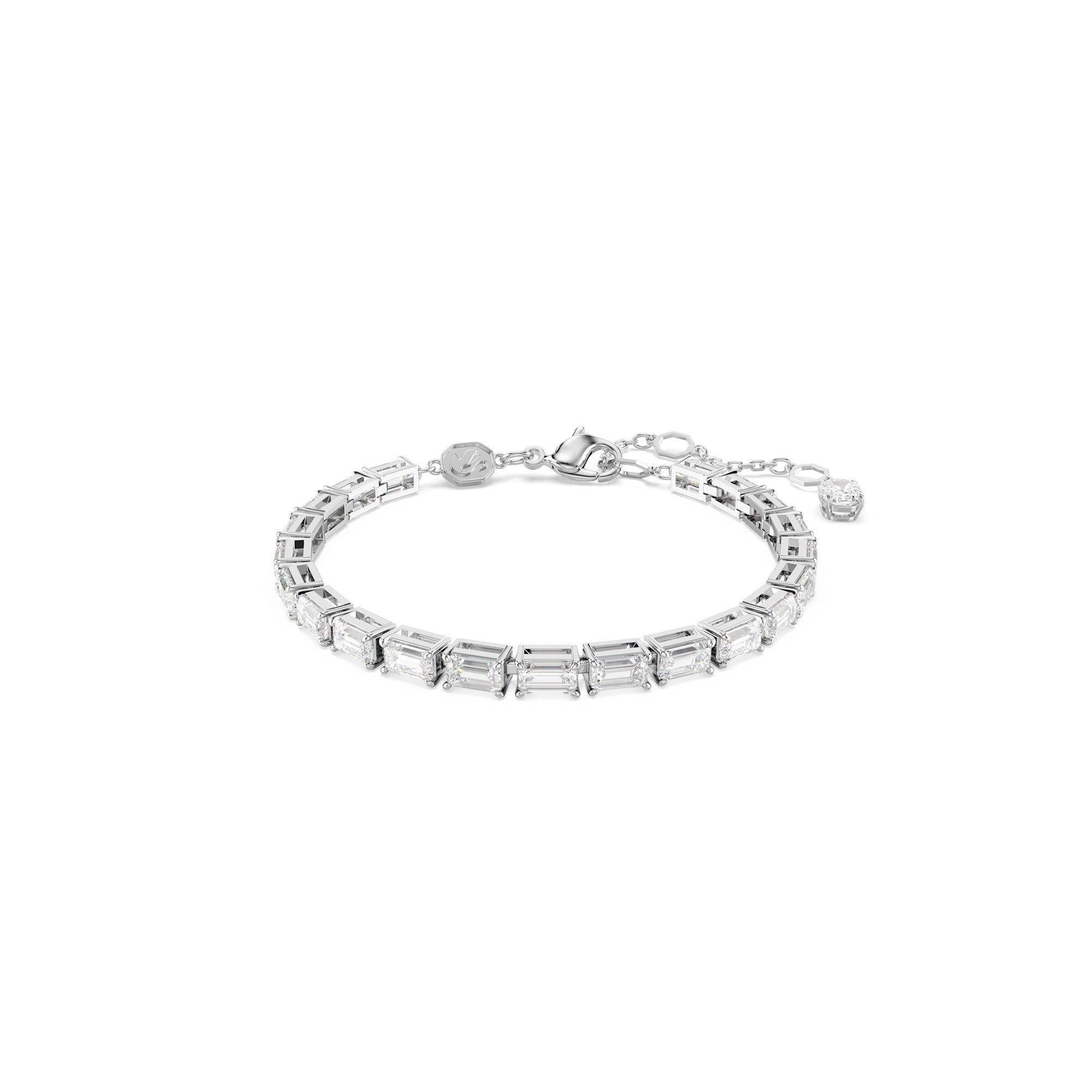Swarovski Matrix Tennis Bclt BC CRY/RHS - M Bracelet