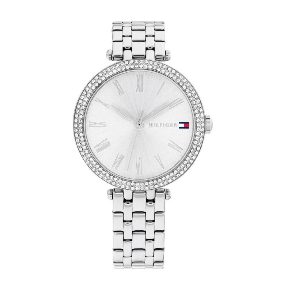Tommy Hilfiger Ladies Natalie Silver 34mm watch