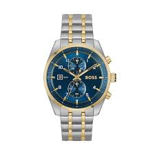 BOSS Mens Pioneer Chronograph Black 44 mm Watch Watch