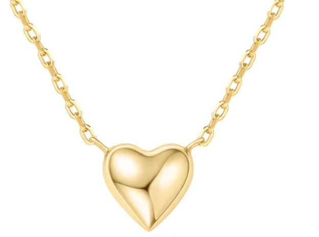 SS/YGP Heart Nlace 40.5-45.5cm