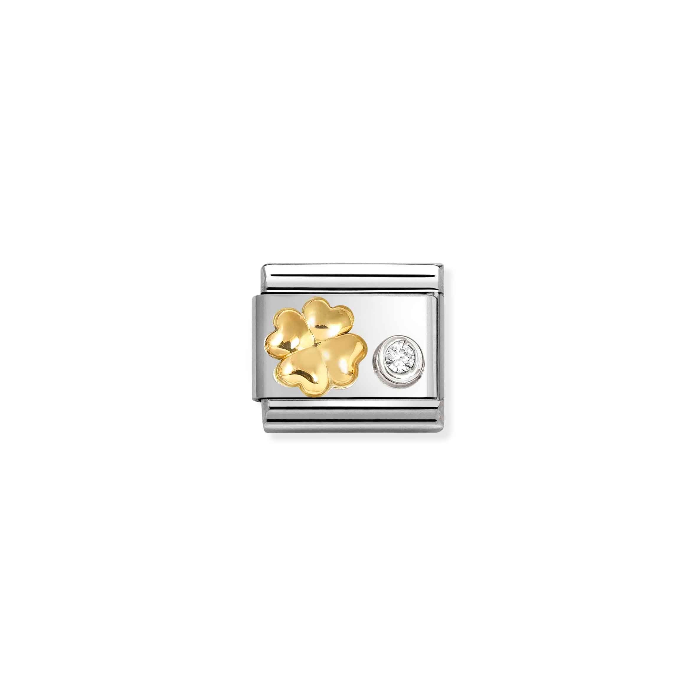 Nomination Composable Classic Four-Leaf Clover Charm