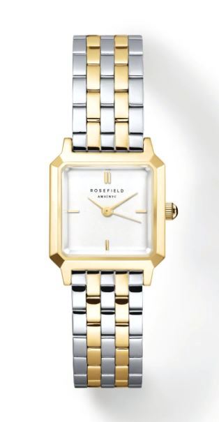 Rosefield Ladies Boxelle Duotone White 19.5x19.5mm watch