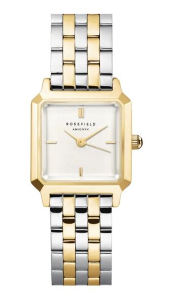 Rosefield Ladies Boxelle Duotone White 19.5x19.5mm watch