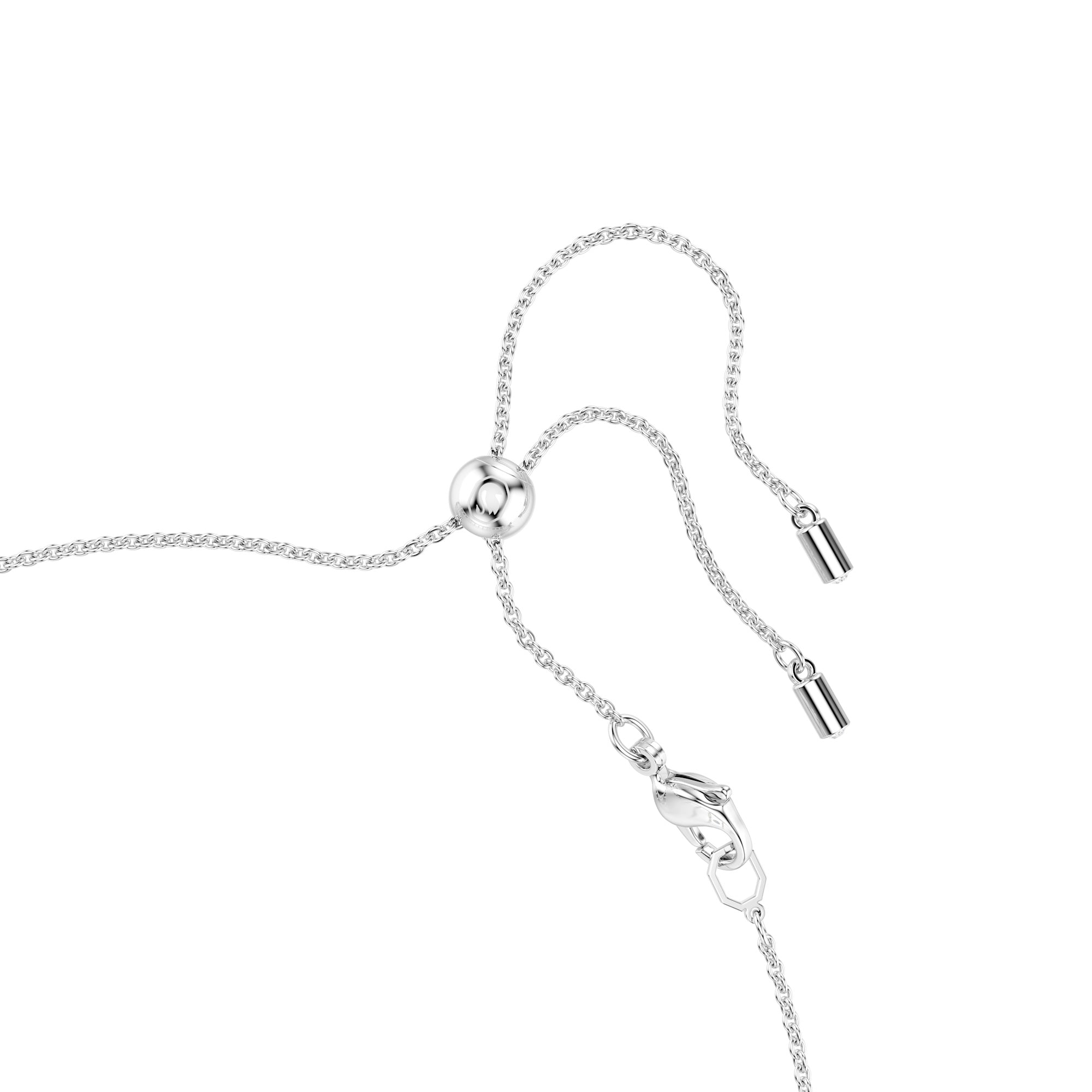 Swarovski Ariana Grande SS25 Capsule Choker - Rhodium Plated - Crystal Pearl Necklace