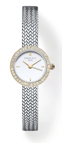 Rosefield Ladies Mini Small Edit White 20mm watch