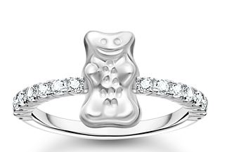 Thomas Sabo Sterling Silver Haribo Ring with Cubic Zirconia