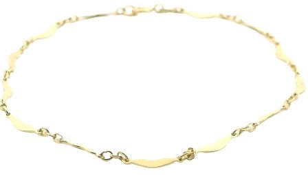 9ct Yellow Gold Fancy Link Bracelet