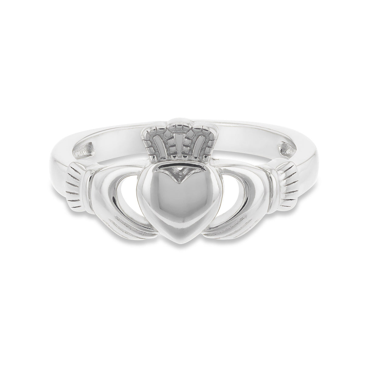 Sterling Silver Small Claddagh Ring