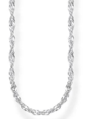 Thomas Sabo Sterling Silver Singapore Chain Necklace