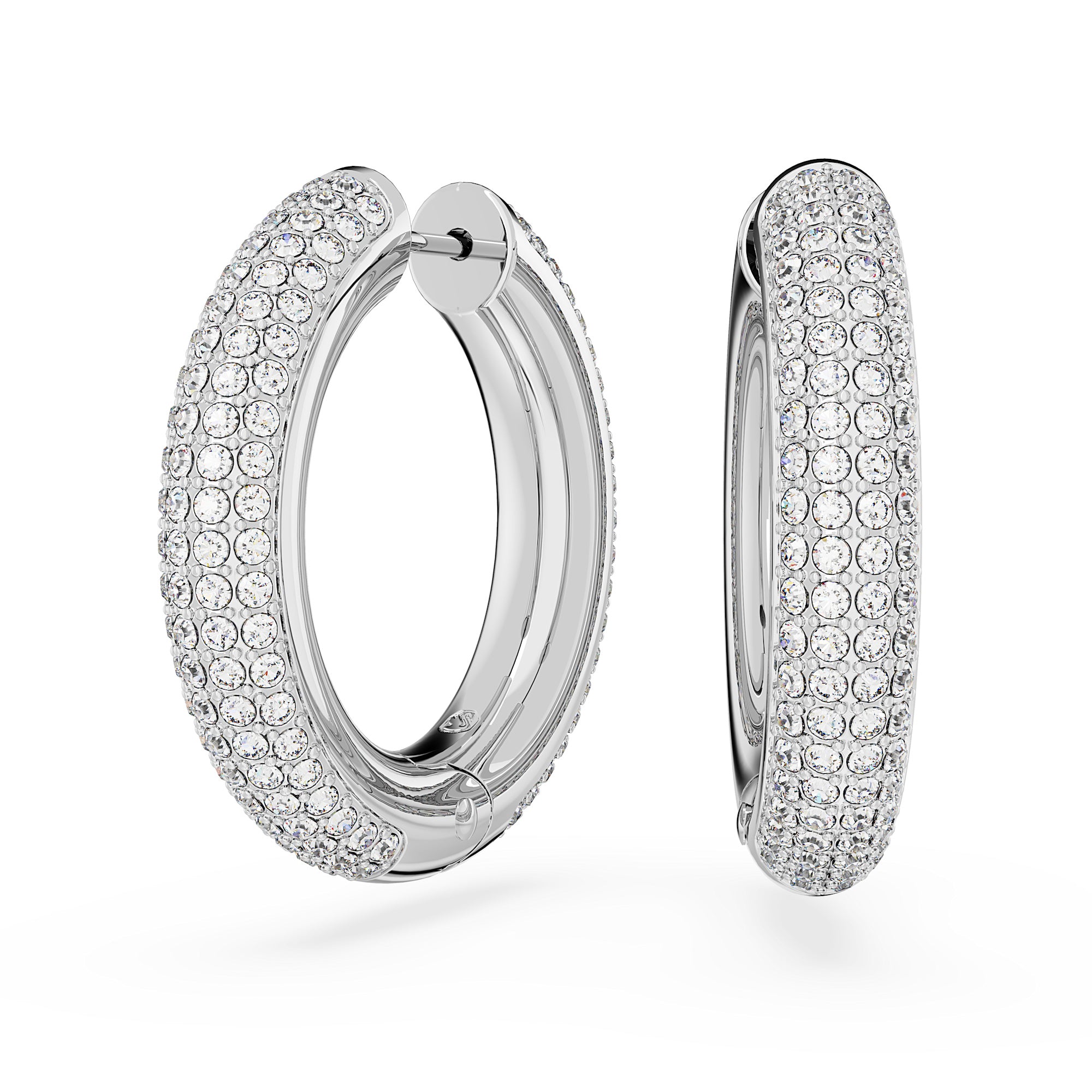 Swarovski Dextera Hoop Ergs CRY/RHS Earrings