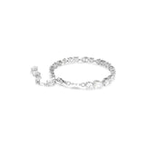 Swarovski Mesmera Bracelet - Rhodium Plated - M - White