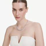 Swarovski Constella Necklace - Rhodium Plated - White