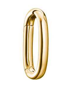 Thomas Sabo Sterling Silver and Yellow Gold Plated Charm Club Connect Link Bracelet