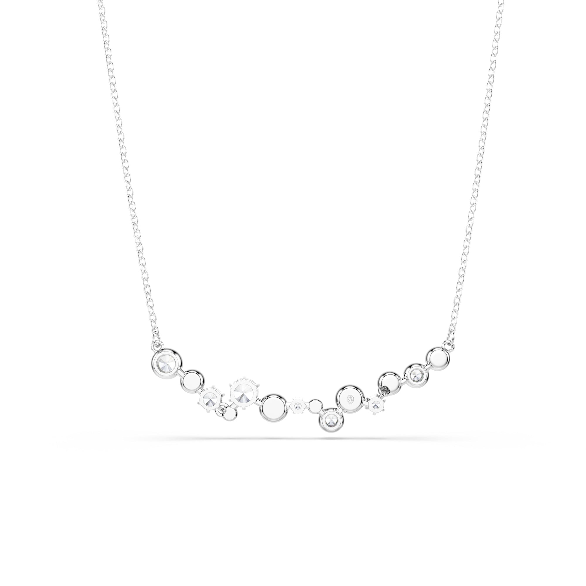 Swarovski Constella Necklace - Rhodium Plated - White
