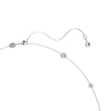 Swarovski Una Angelic Strand Necklace - Rhodium Plated - White