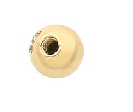 9ct Yellow Gold Erg Ball Backs Earrings