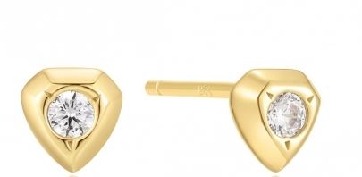 SS/YGP CZ Shield Stud Ergs