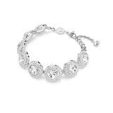 Swarovski Una Angelic Bracelet - Rhodium Plated- M - White