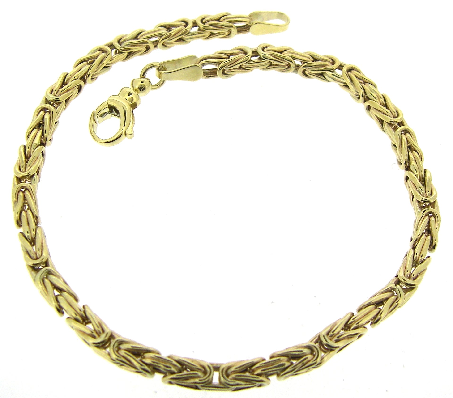 9ct Yellow Gold Three Circle Bracelet