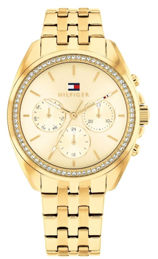 Tommy Hilfiger Ladies Mellie Chronograph Gold Tone watch Watch