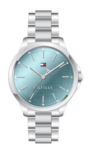 Tommy Hilfiger Ladies Chloe Teal 34mm watch