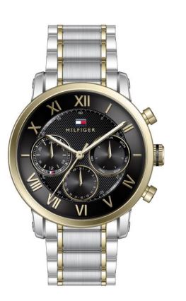 Tommy Hilfiger Mens TH-Oxford Black 42mm watch