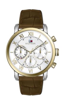 Tommy Hilfiger Mens TH-Oxford Silver 42mm watch