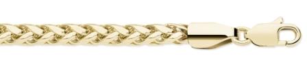 9ct Yellow Gold Triple Spiga Link Chain