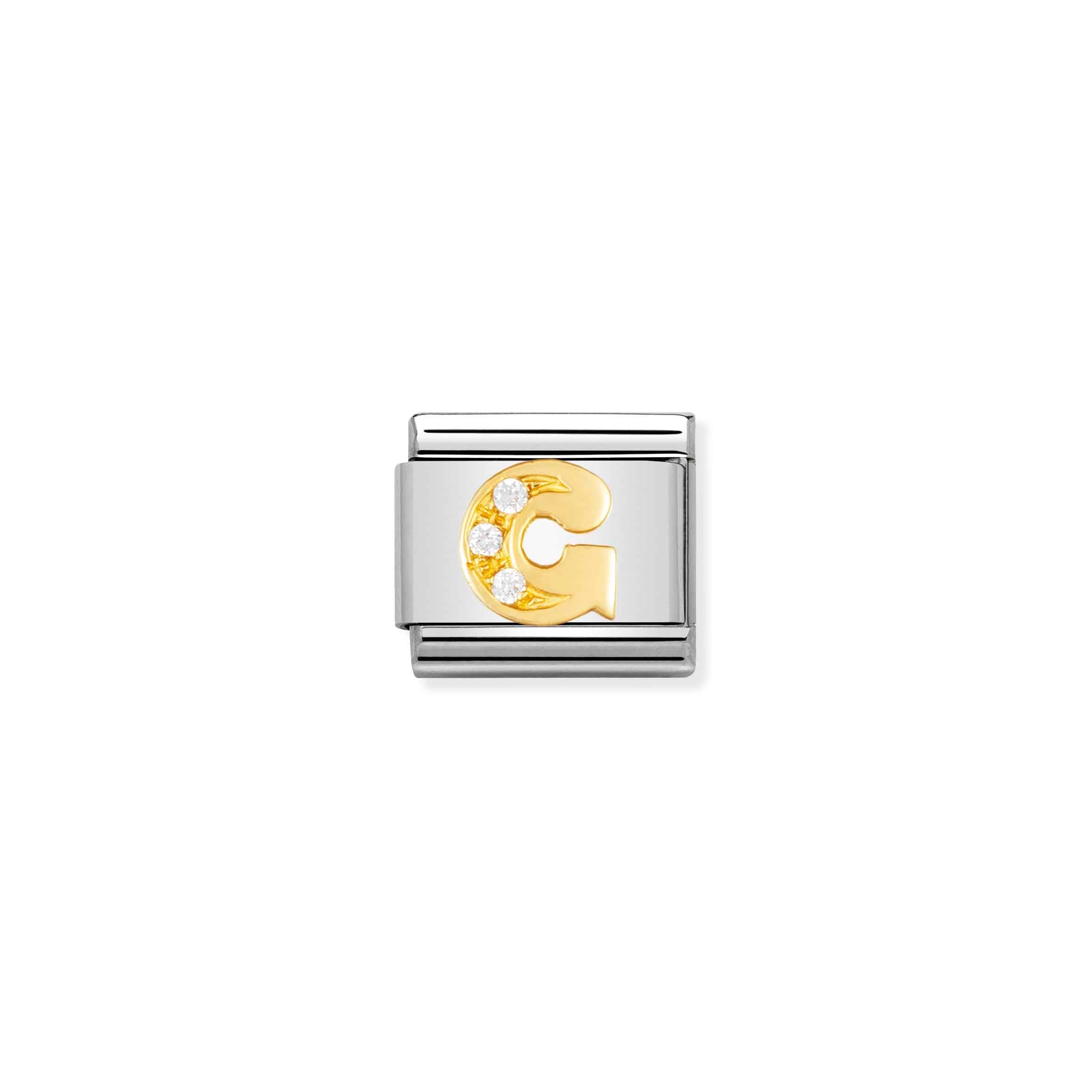 Nomination Composable Classic Letter G Charm