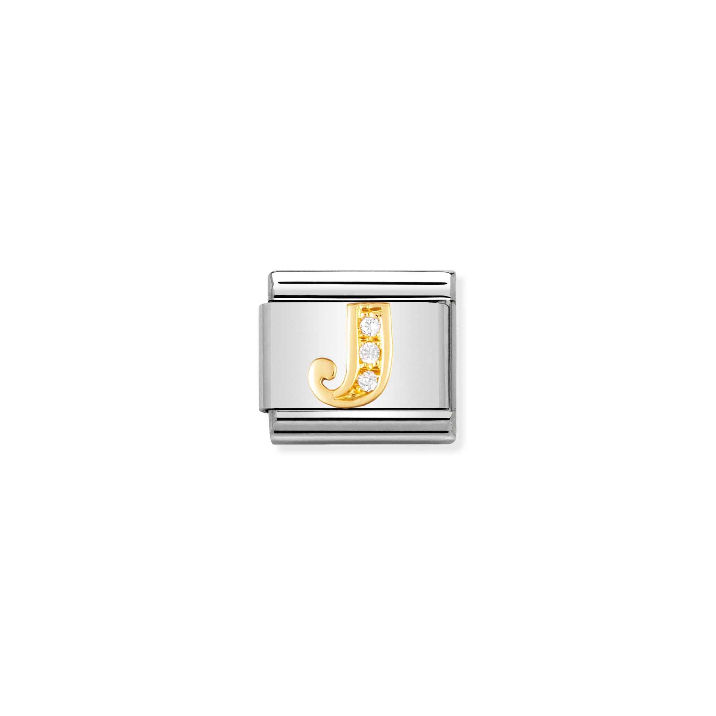 Nomination Composable Classic 'J' Initial Charm