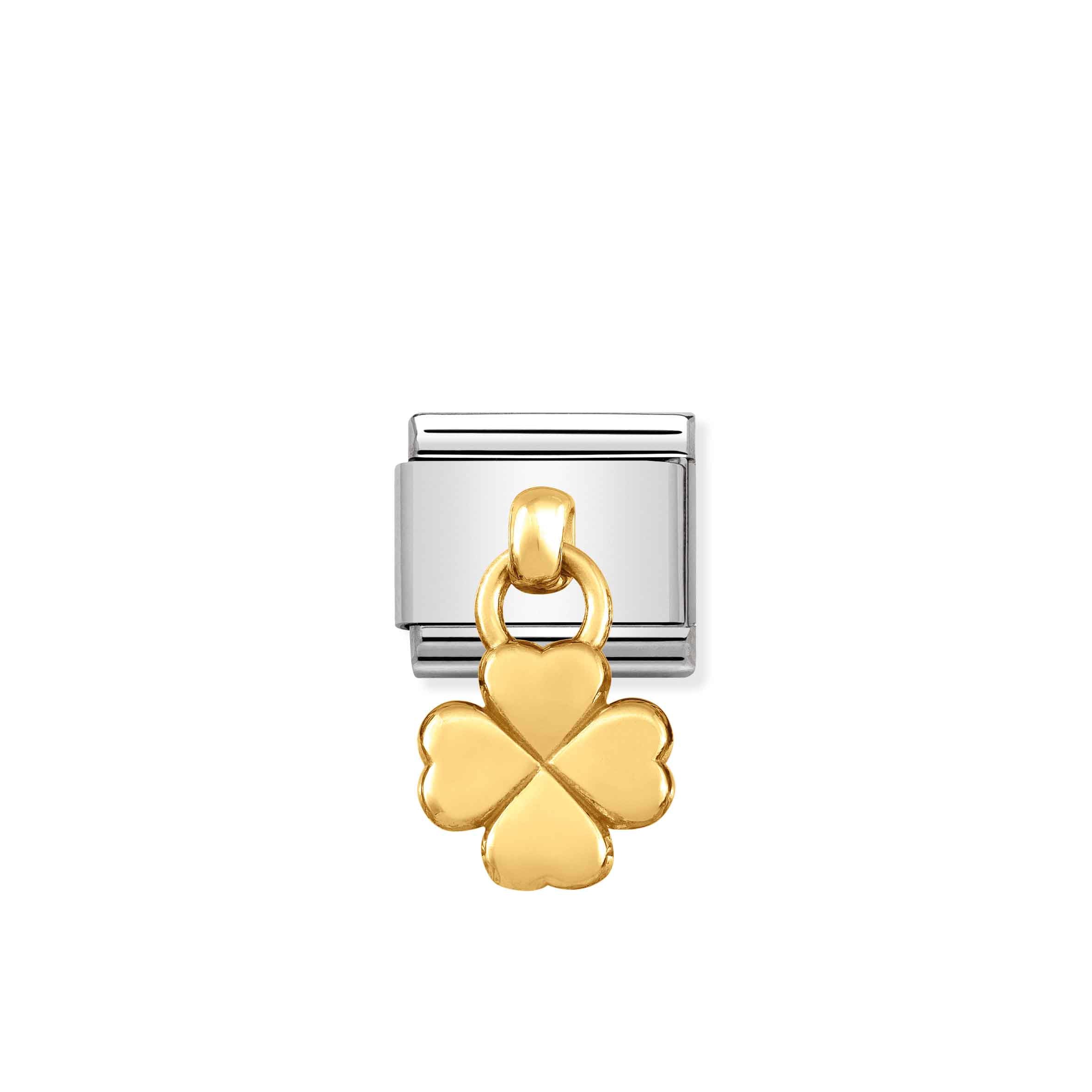 Nomination Composable Classic Four-Leaf Clover Charm