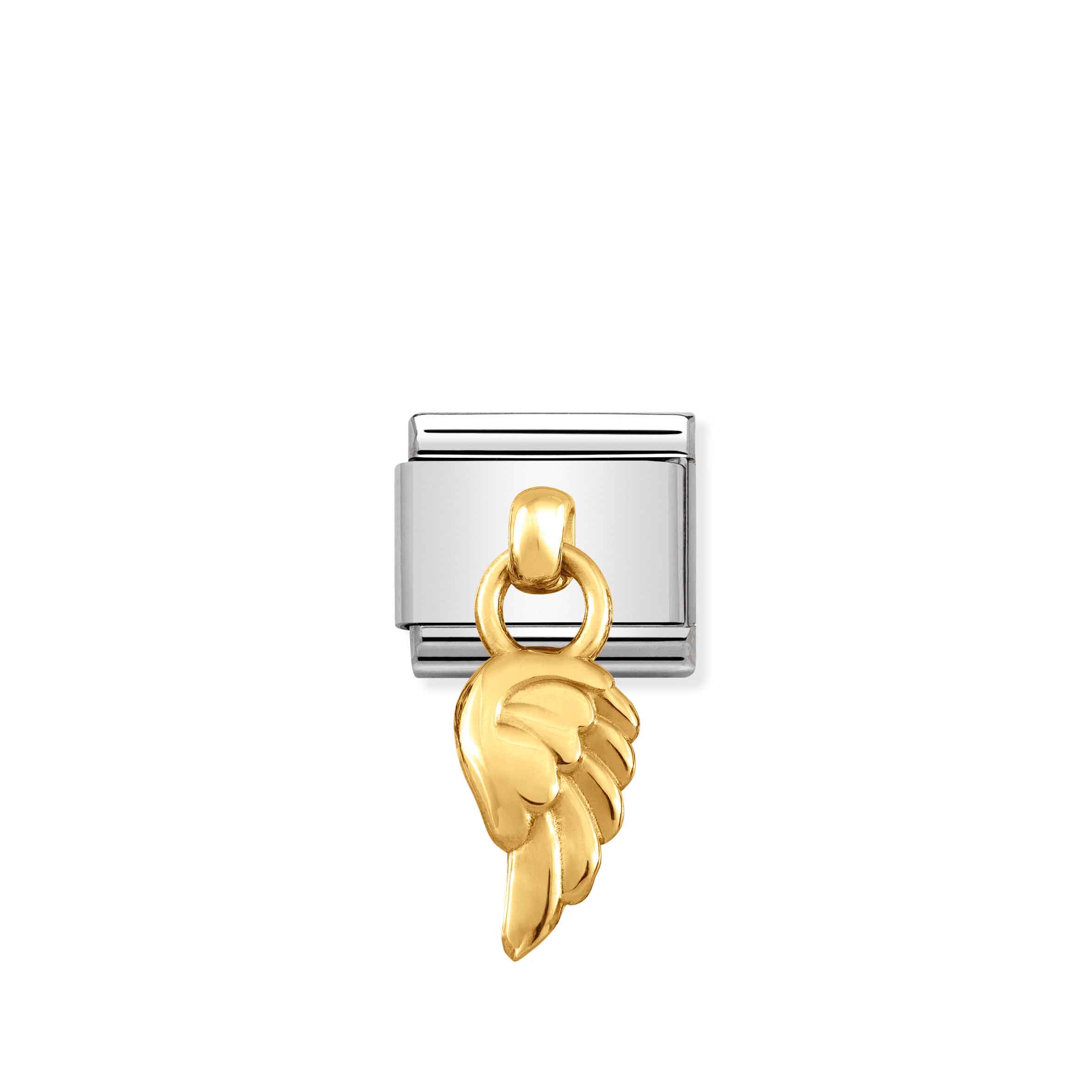 Nomination Composable Classic Yellow Gold Wing Charm
