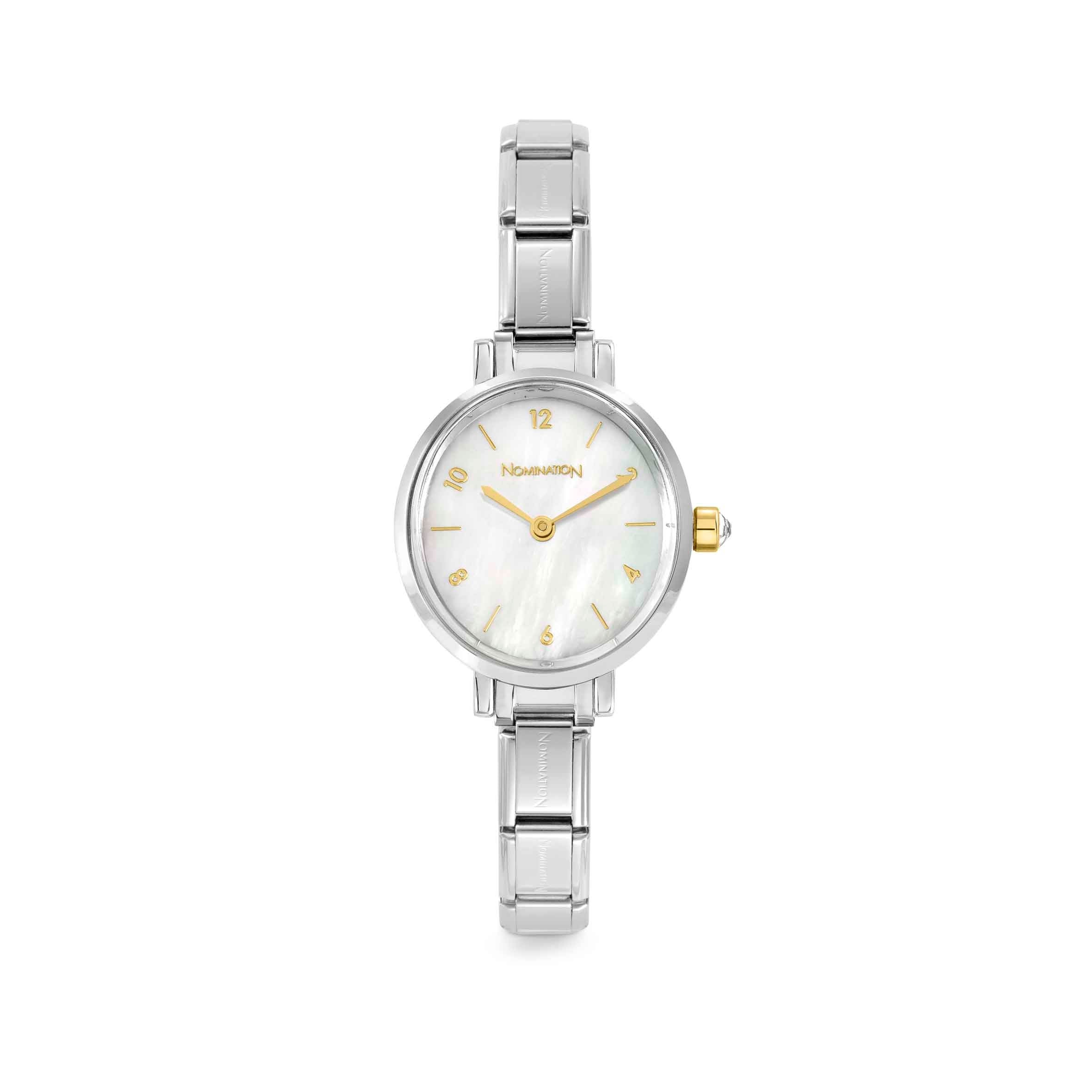 Nomination Paris Oval Mother of Pearl Watch