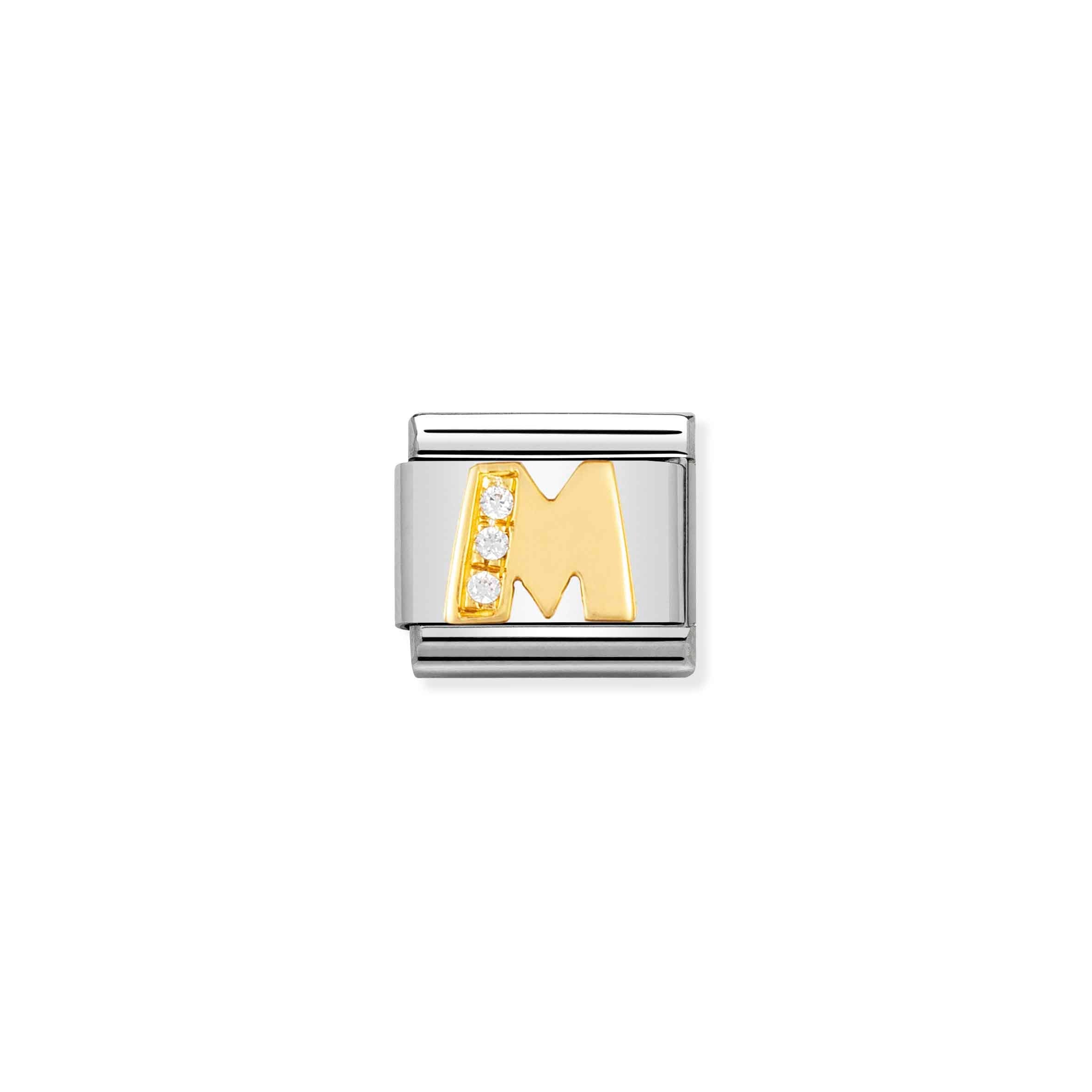 Nomination Composable Classic 'M' Initial Link