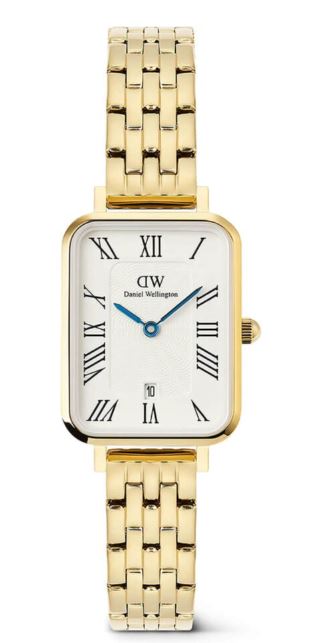 Daniel Wellington Ladies Quadro Mini Arch Emerald Green 15.4x18.2mm Watch