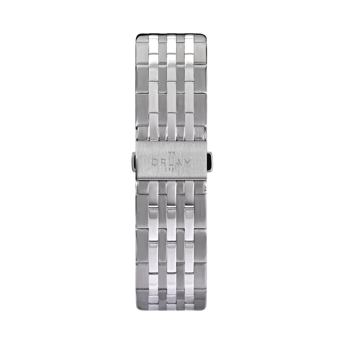 Orlam Cadence 40mm Blue Dial Stainless Steel Bracelet Quartz Mens Watch