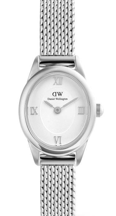 Daniel Wellington Ladies Ophelia Mini Silver White 22x25.5mm Watch