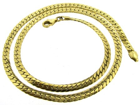 Vintage 14ct Yellow Gold S/Link Chain 18.5'