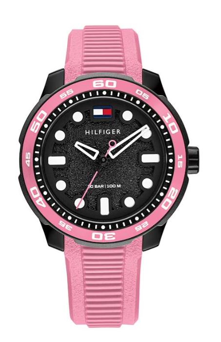 Tommy Hilfiger TH-Regatta 36mm Pink Silicone Strap Quartz Girls Watch